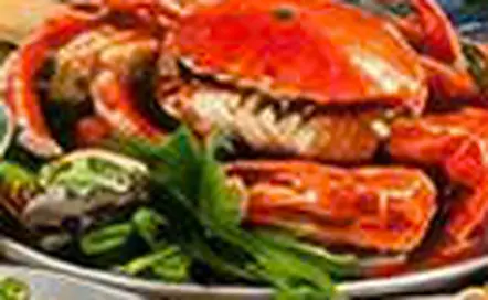 Ghẹ tươi được chọn mỗi sáng